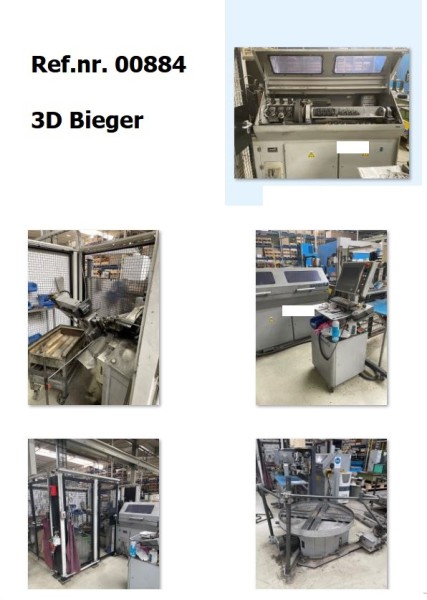 Draht und Bandbiegemaschine 3D Bieger BM41L